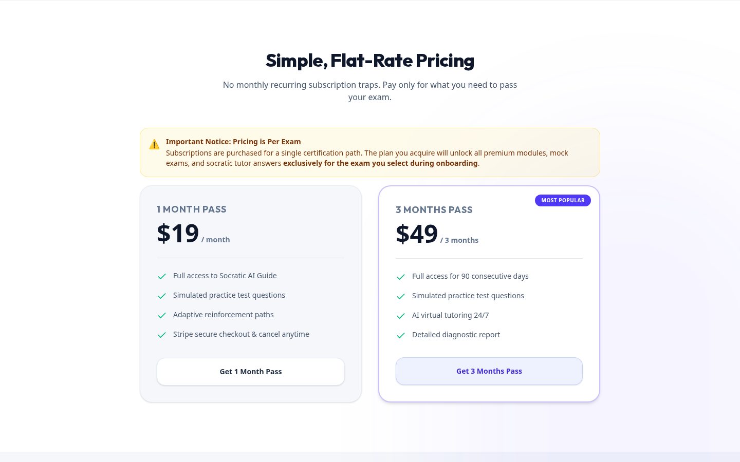 CertyAI Pricing