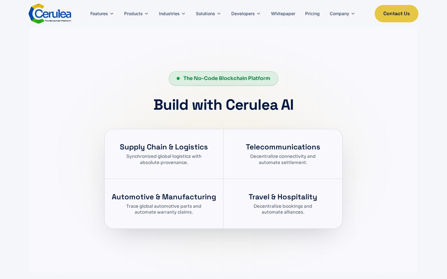 Cerulea Homepage