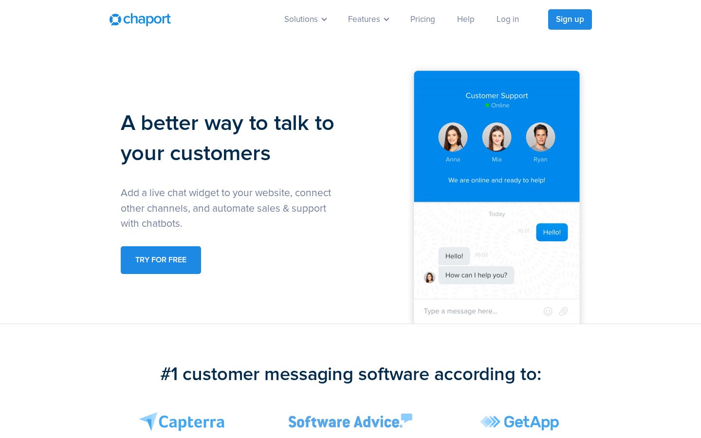 Chaport Homepage