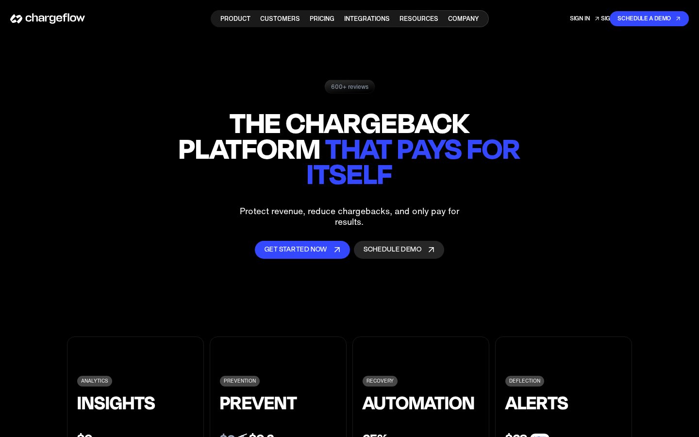 Chargeflow Prevent Pricing