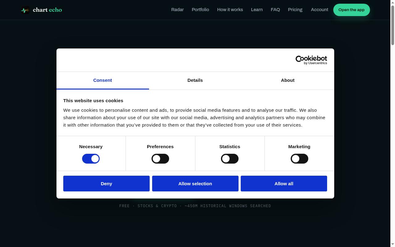 Chart Echo Homepage