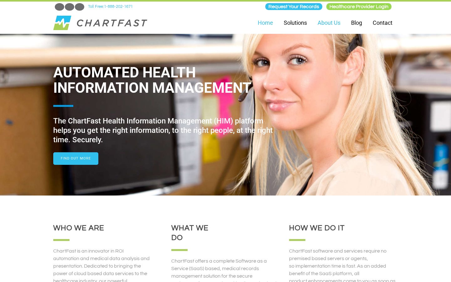 ChartFast Homepage