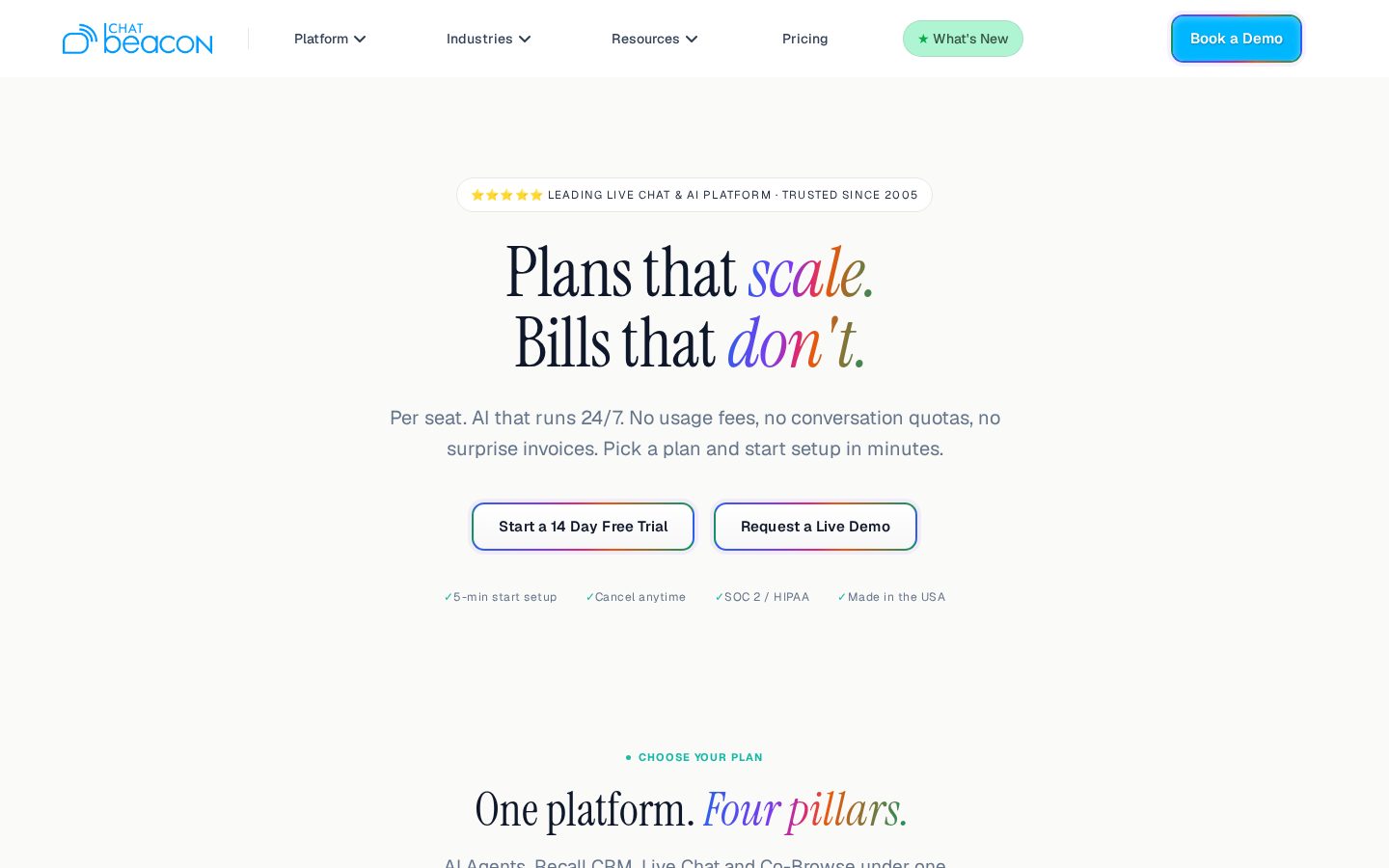 ChatBeacon AIX Pricing