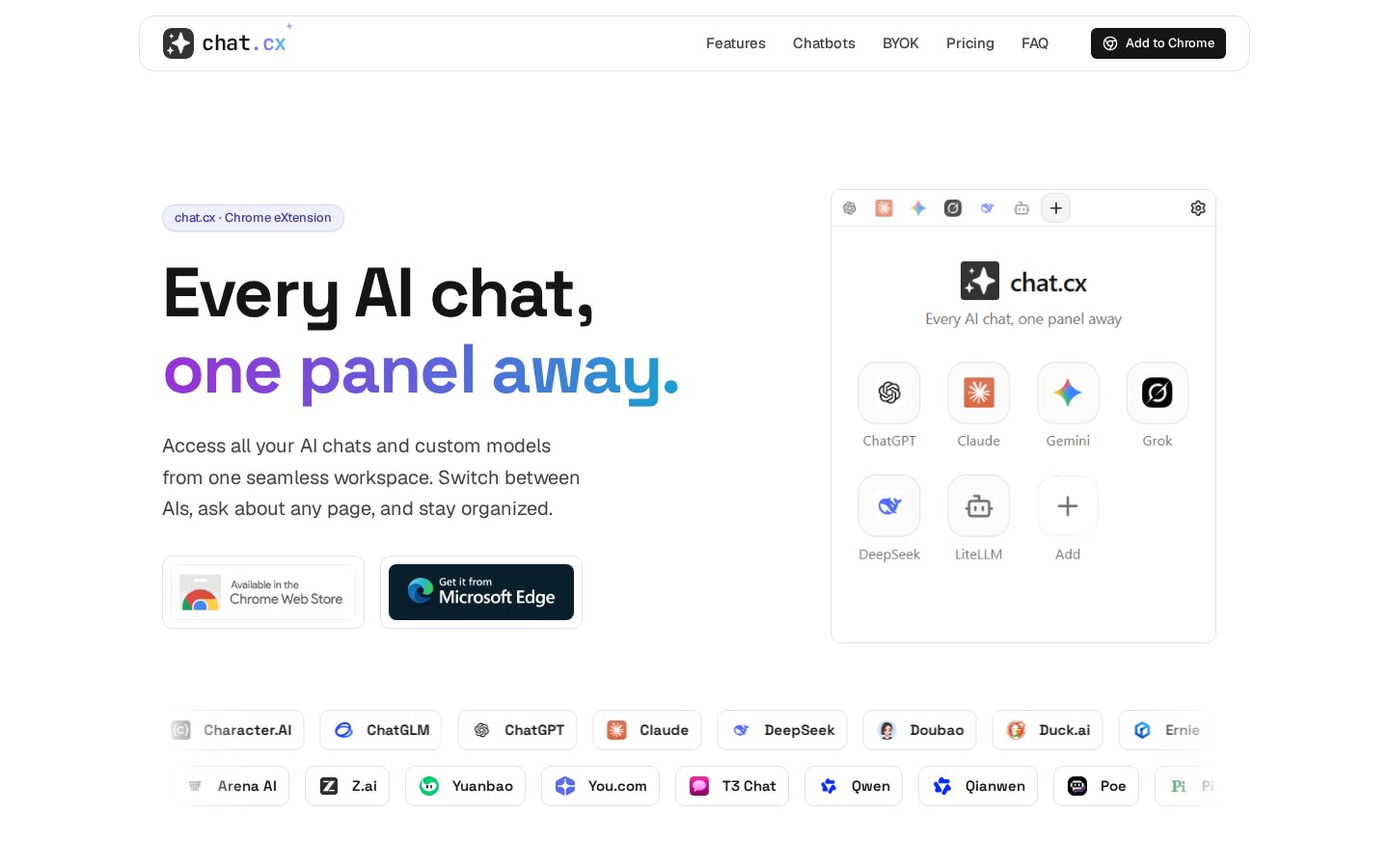 chat.cx Homepage