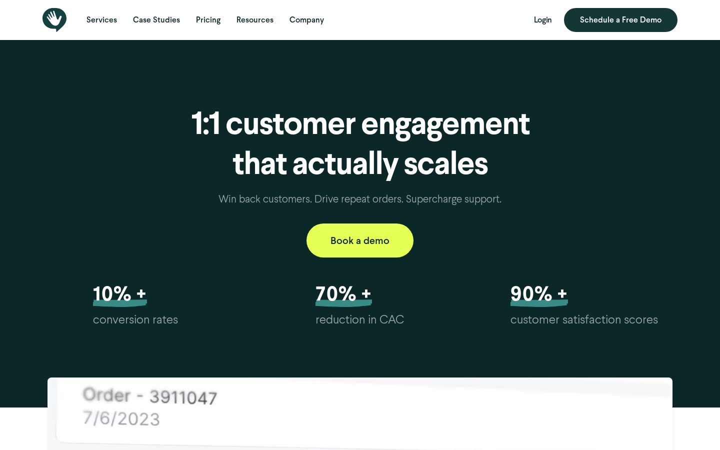 Chatdesk Homepage
