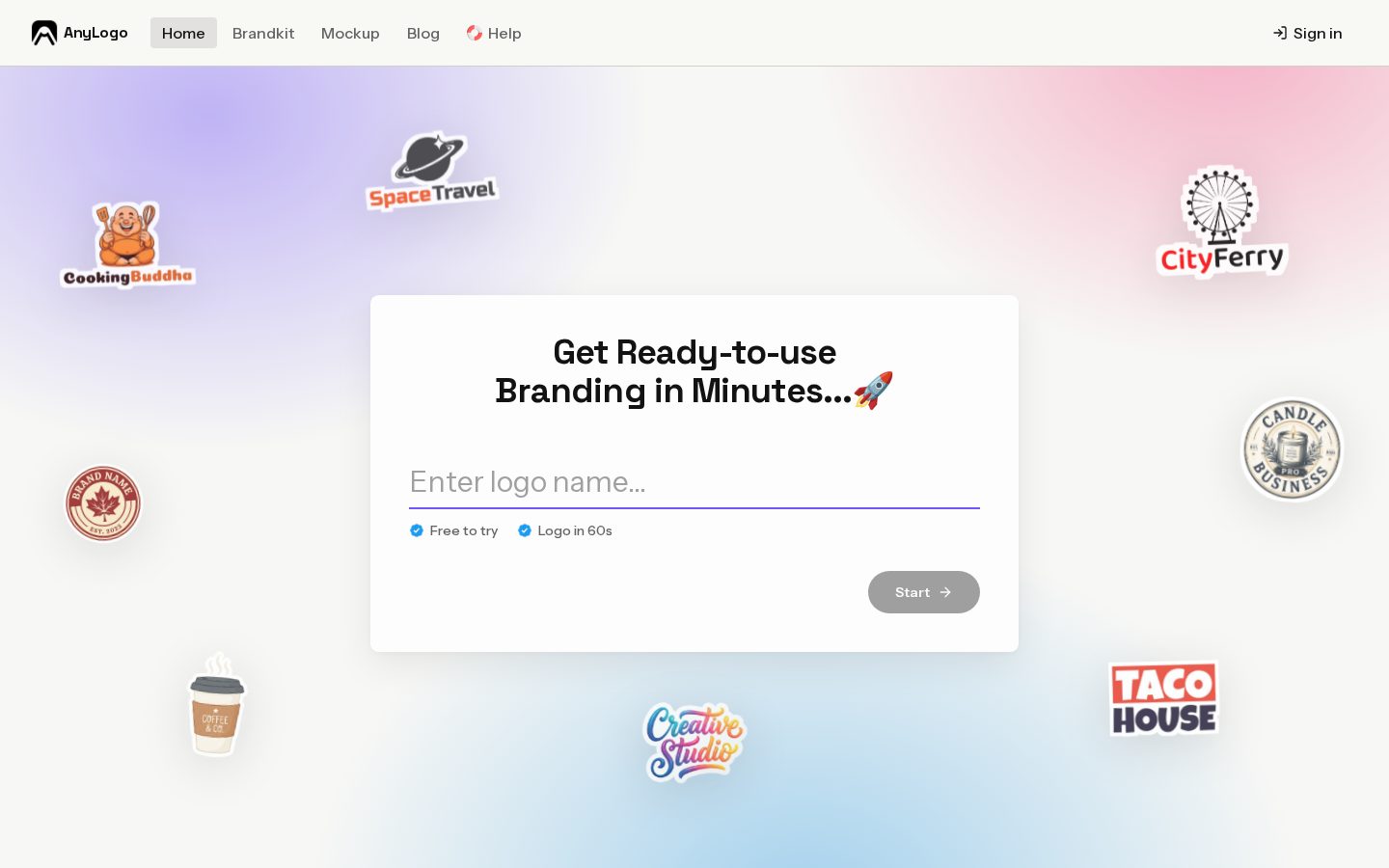 ChatGPT LOGO Homepage