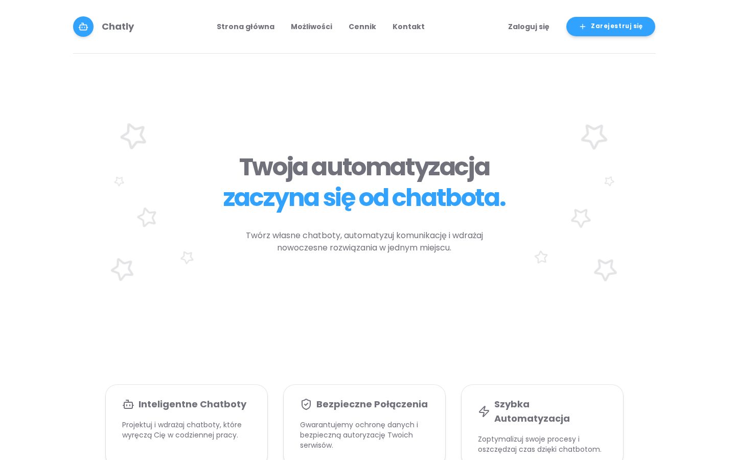 Chatly Homepage