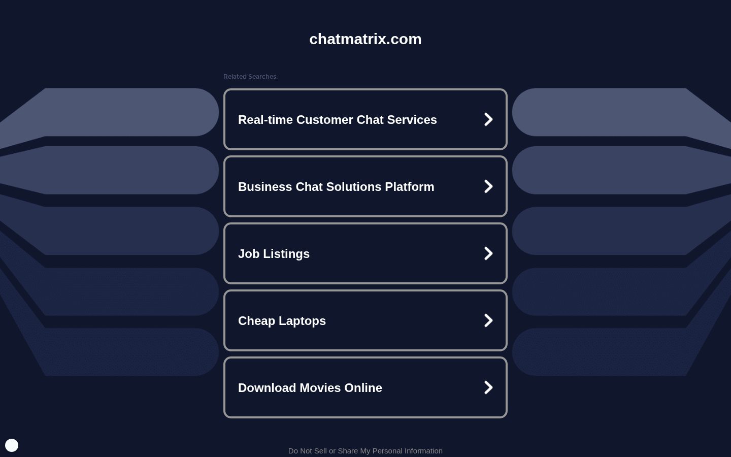 ChatMatrix Homepage