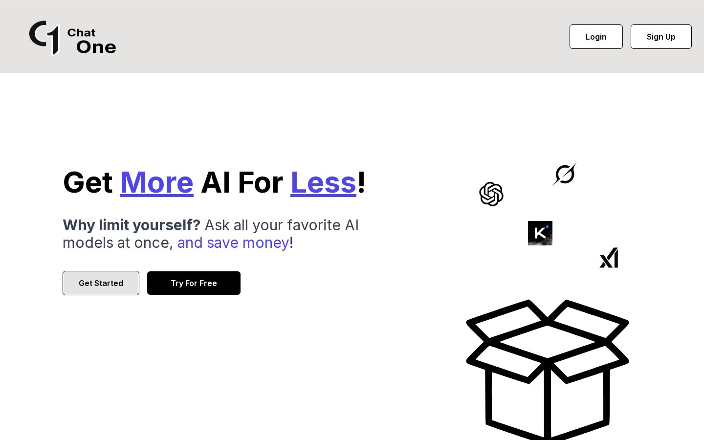 ChatOne Homepage