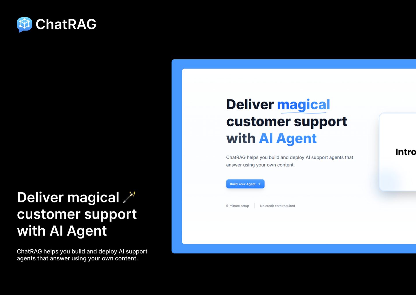 ChatRAG Homepage