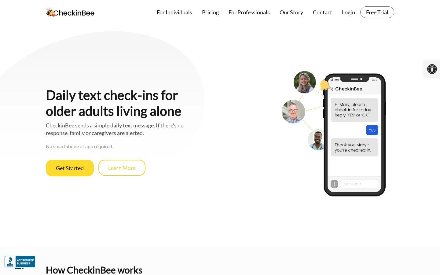 CheckinBee Homepage