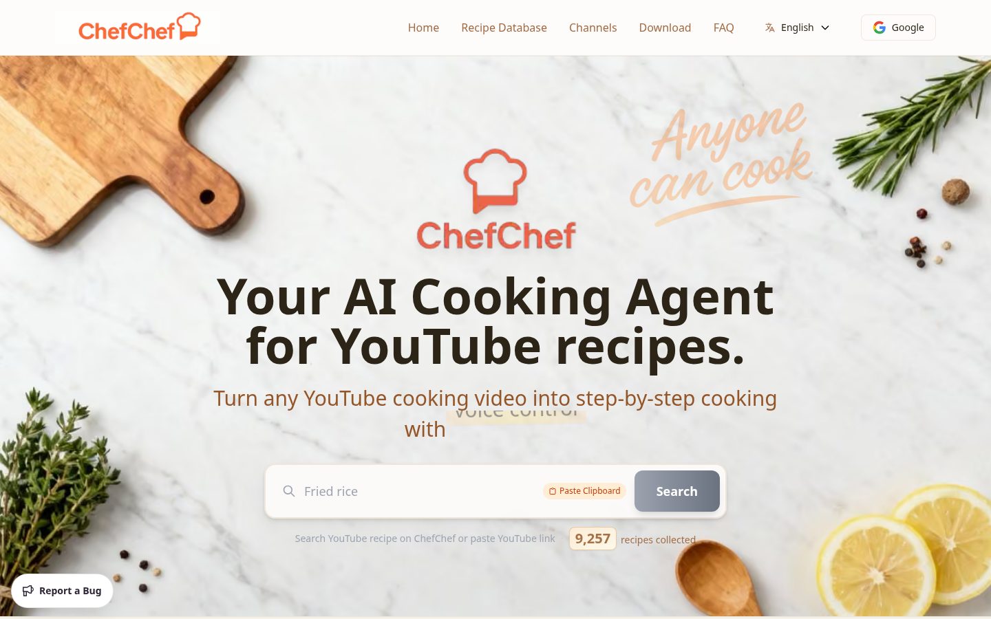 ChefChef Homepage
