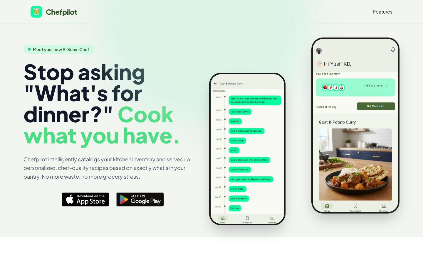Chefpilot Homepage