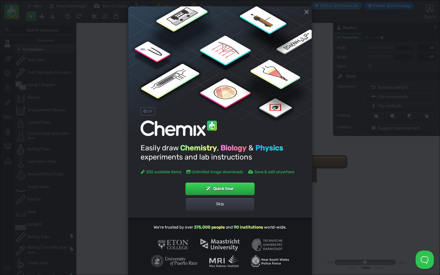 Chemix Homepage