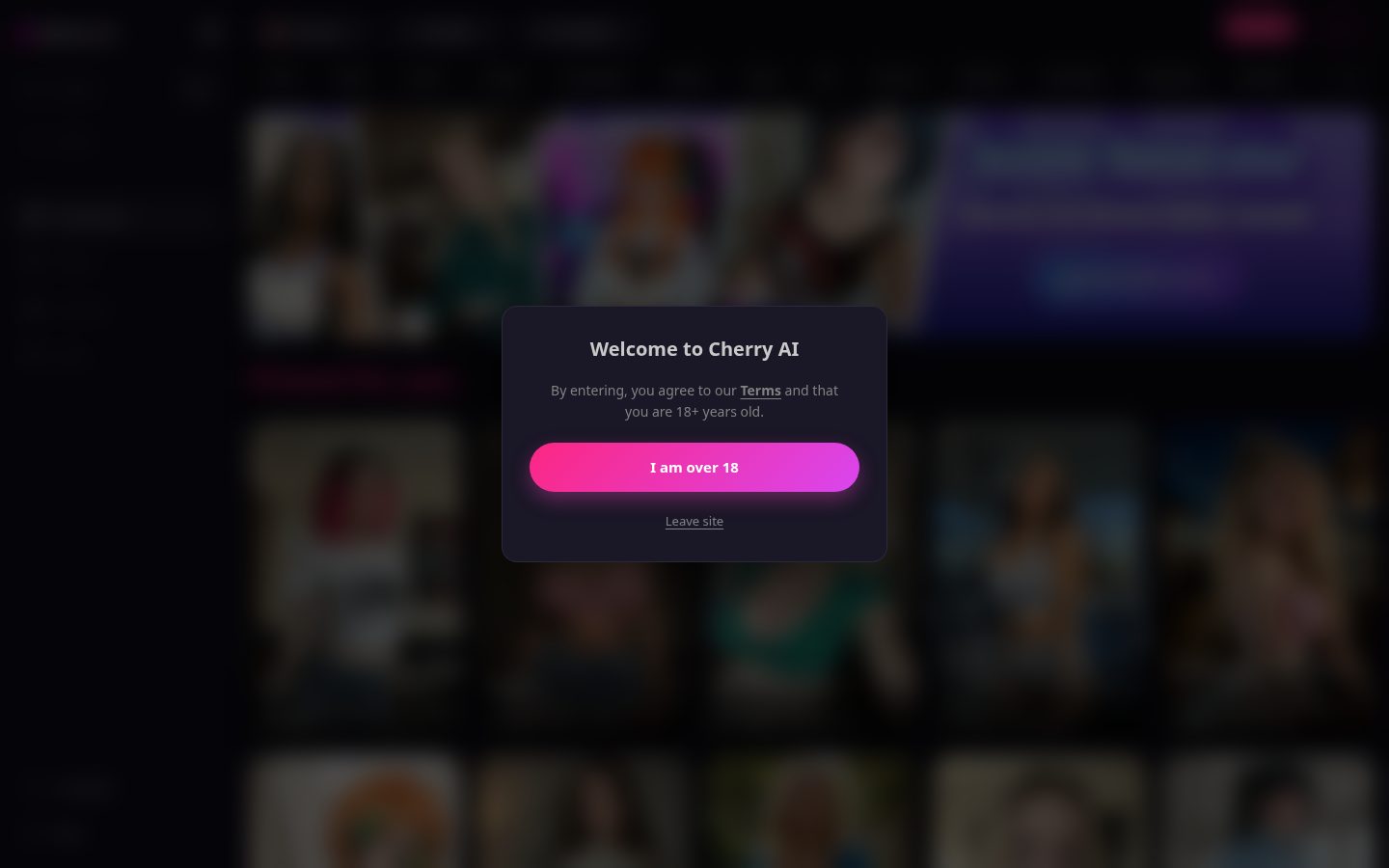 Cherry AI Homepage