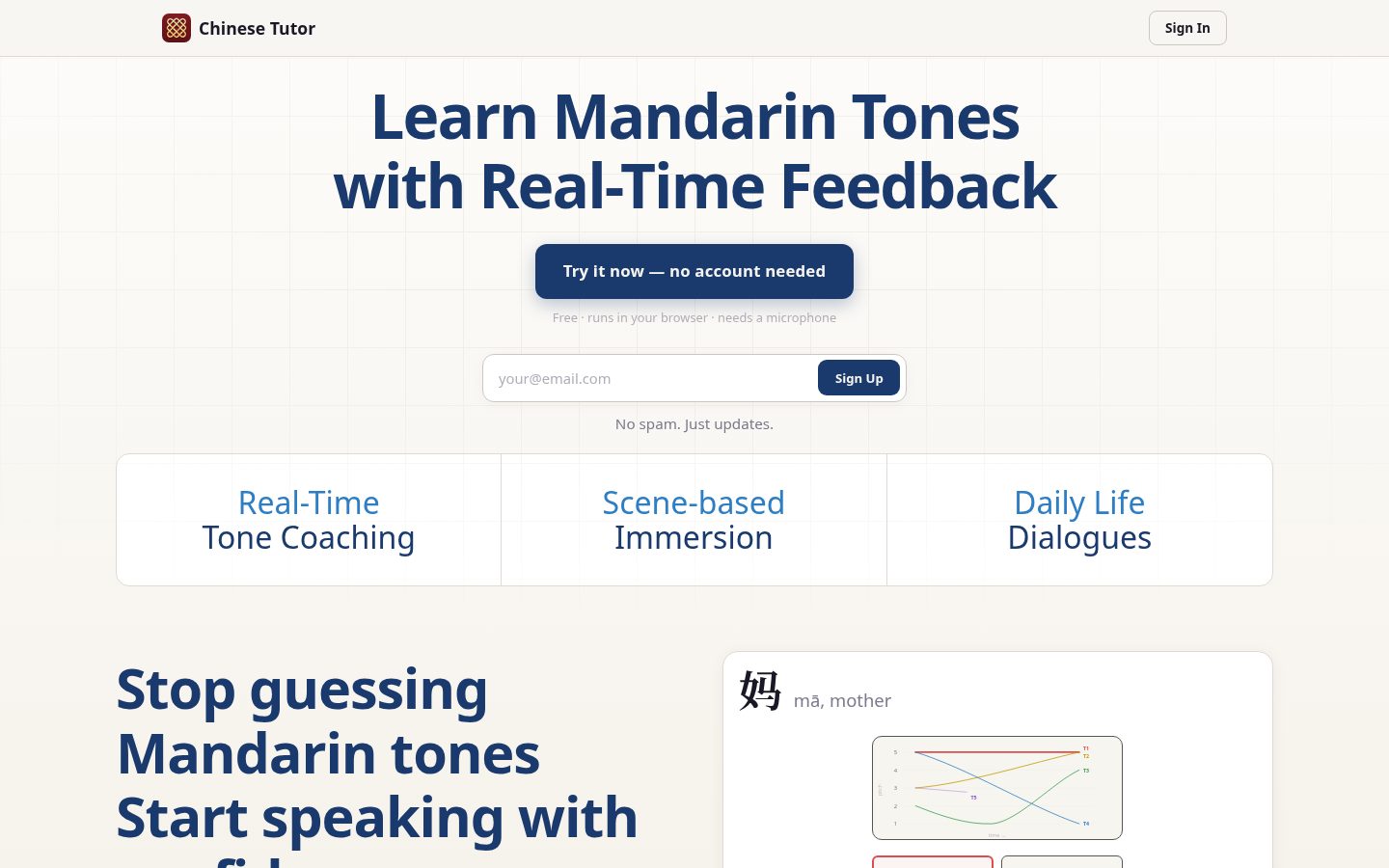 Chinese Tutor Homepage