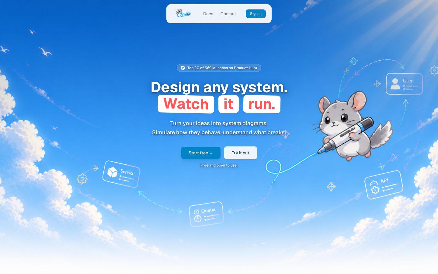 Chinilla Homepage