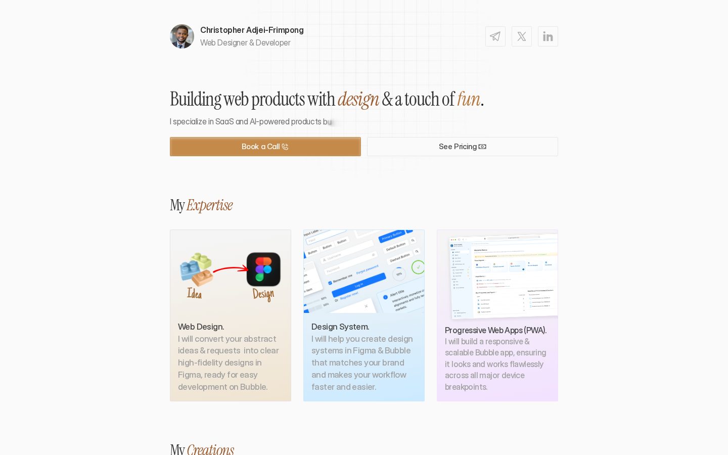 Chrisdsn Homepage