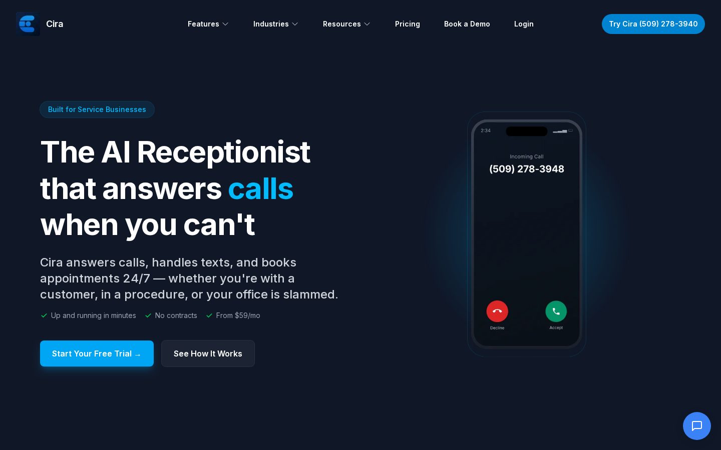 Cira Homepage