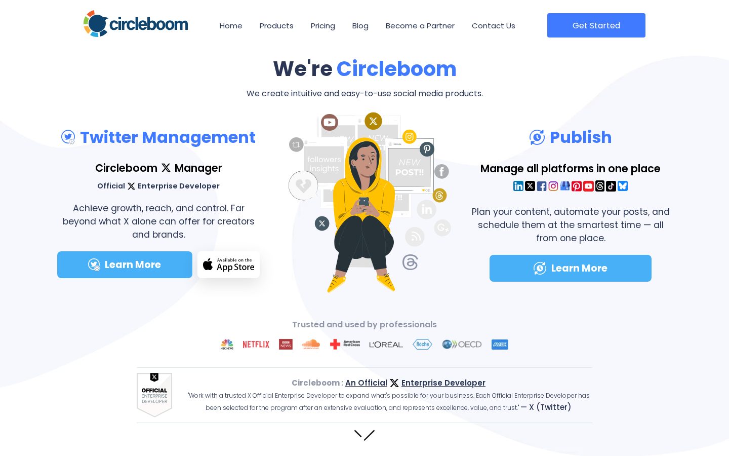 Circleboom Homepage