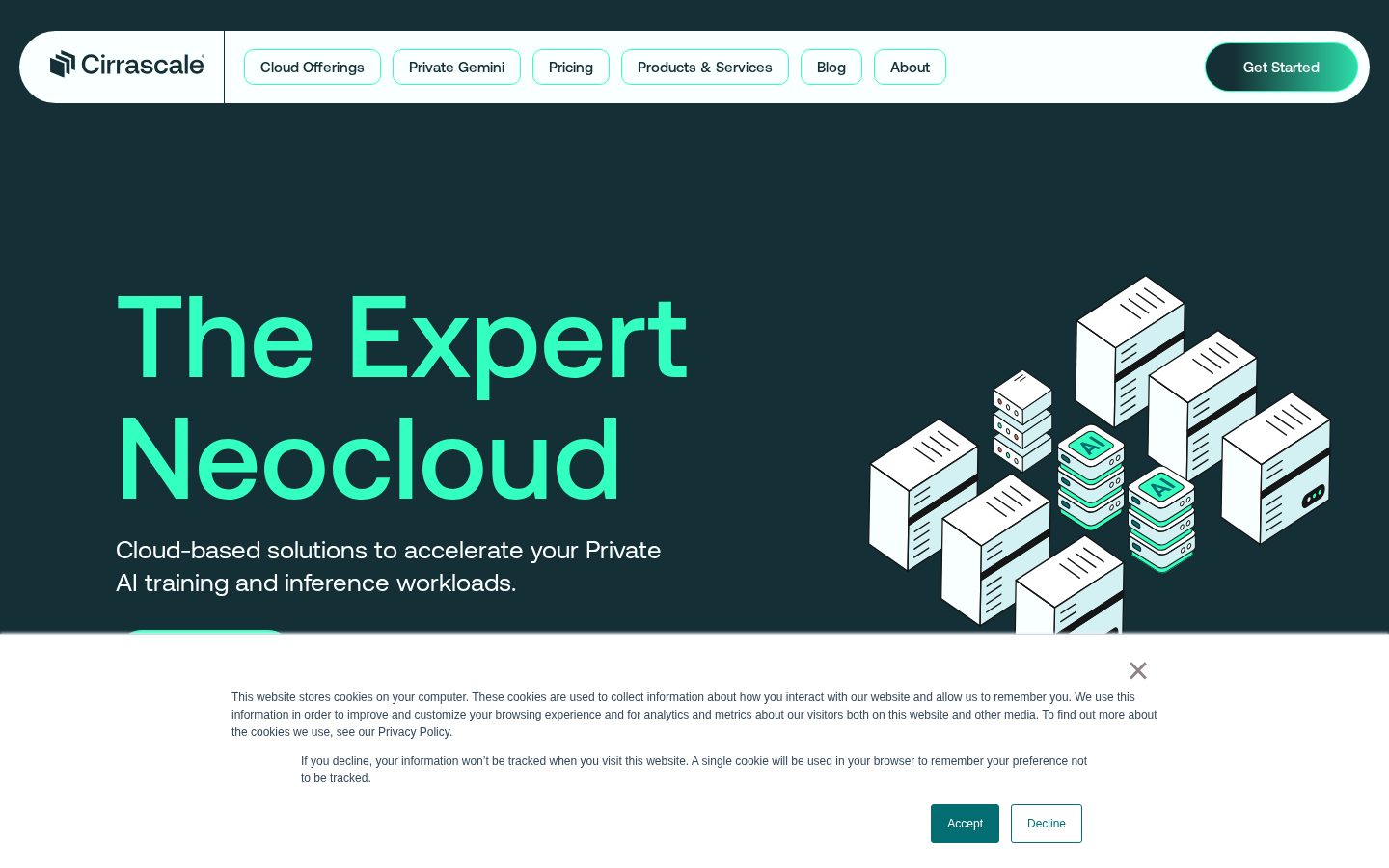 Cirrascale Homepage