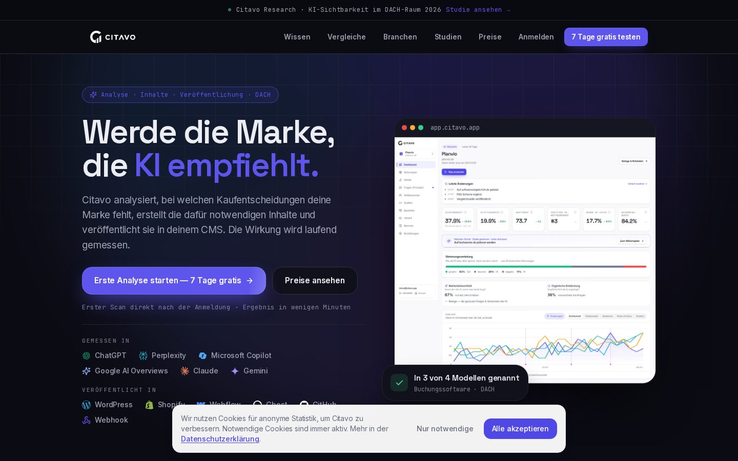 Citavo Homepage