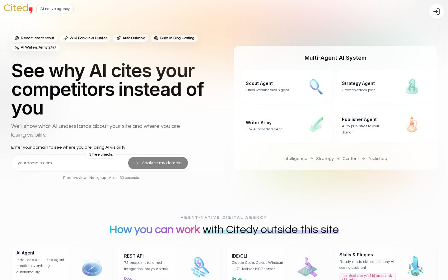 Citedy Homepage
