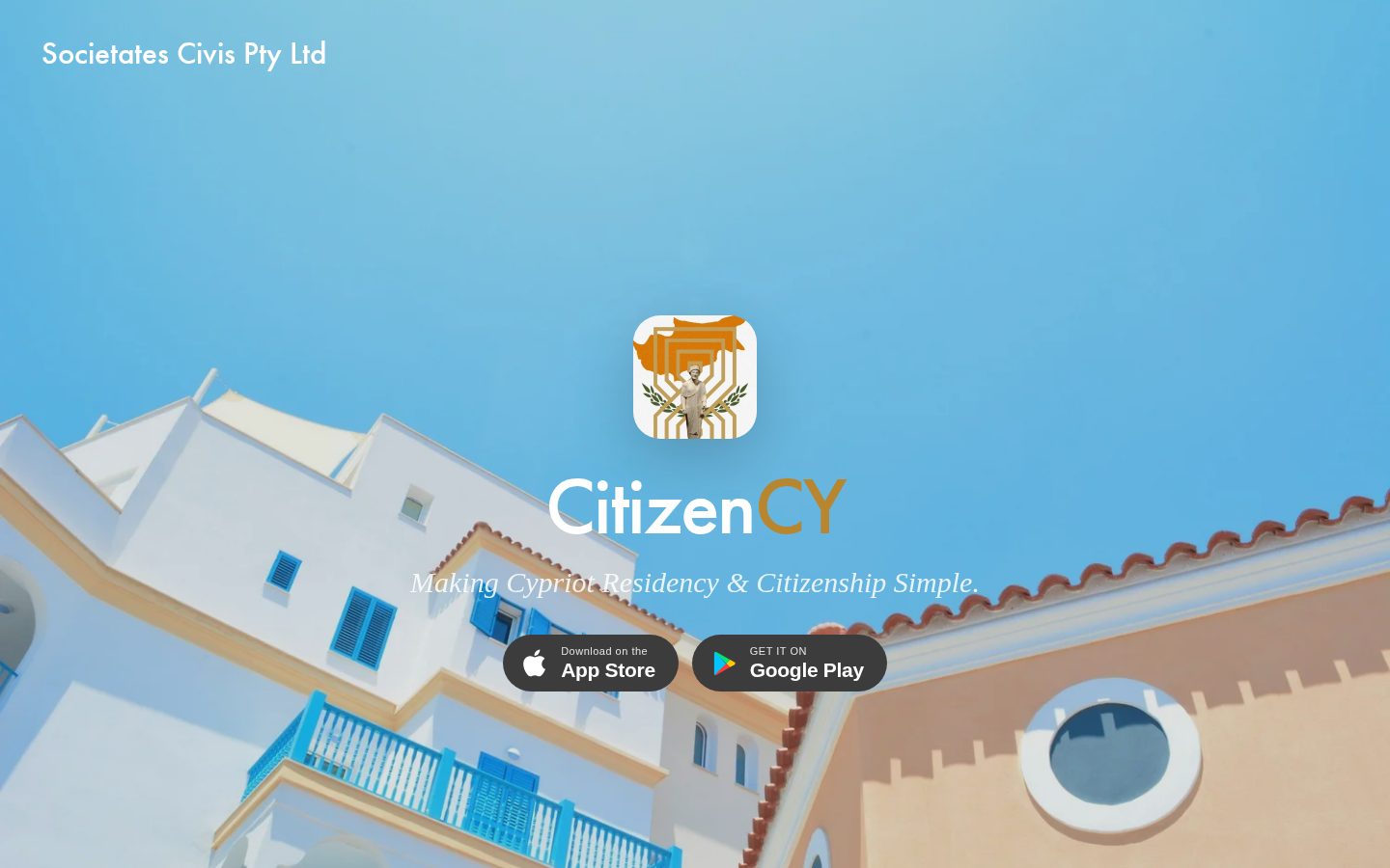 CitizenCY Homepage