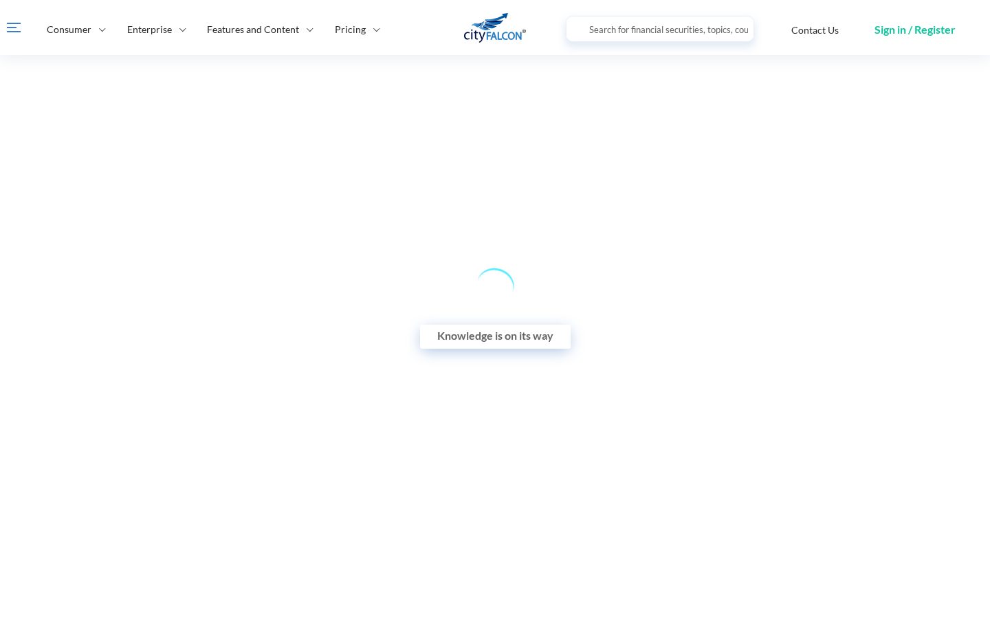 CityFALCON Pricing