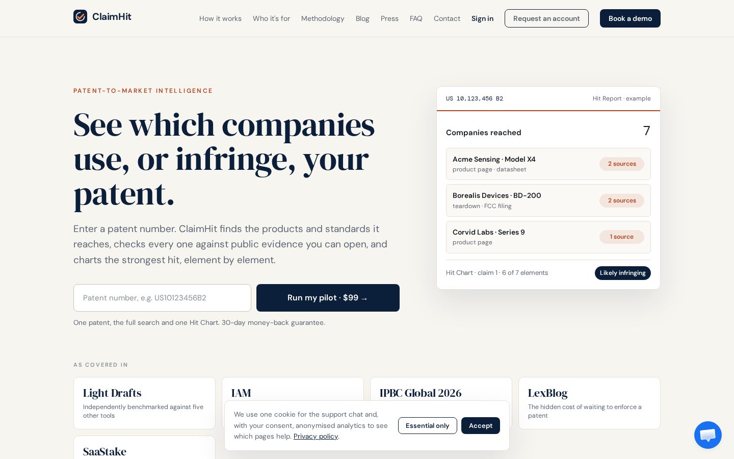 ClaimHit Homepage