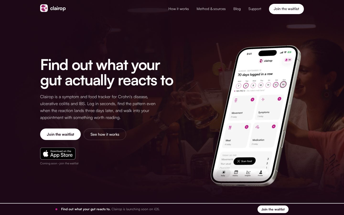 Clairop Homepage