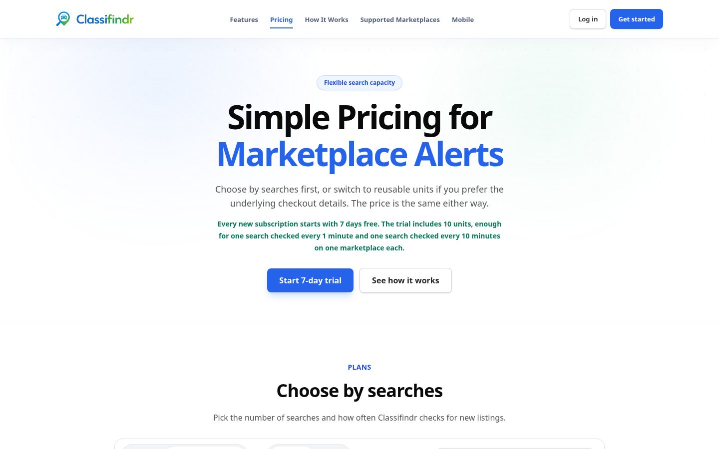 Classifindr Pricing