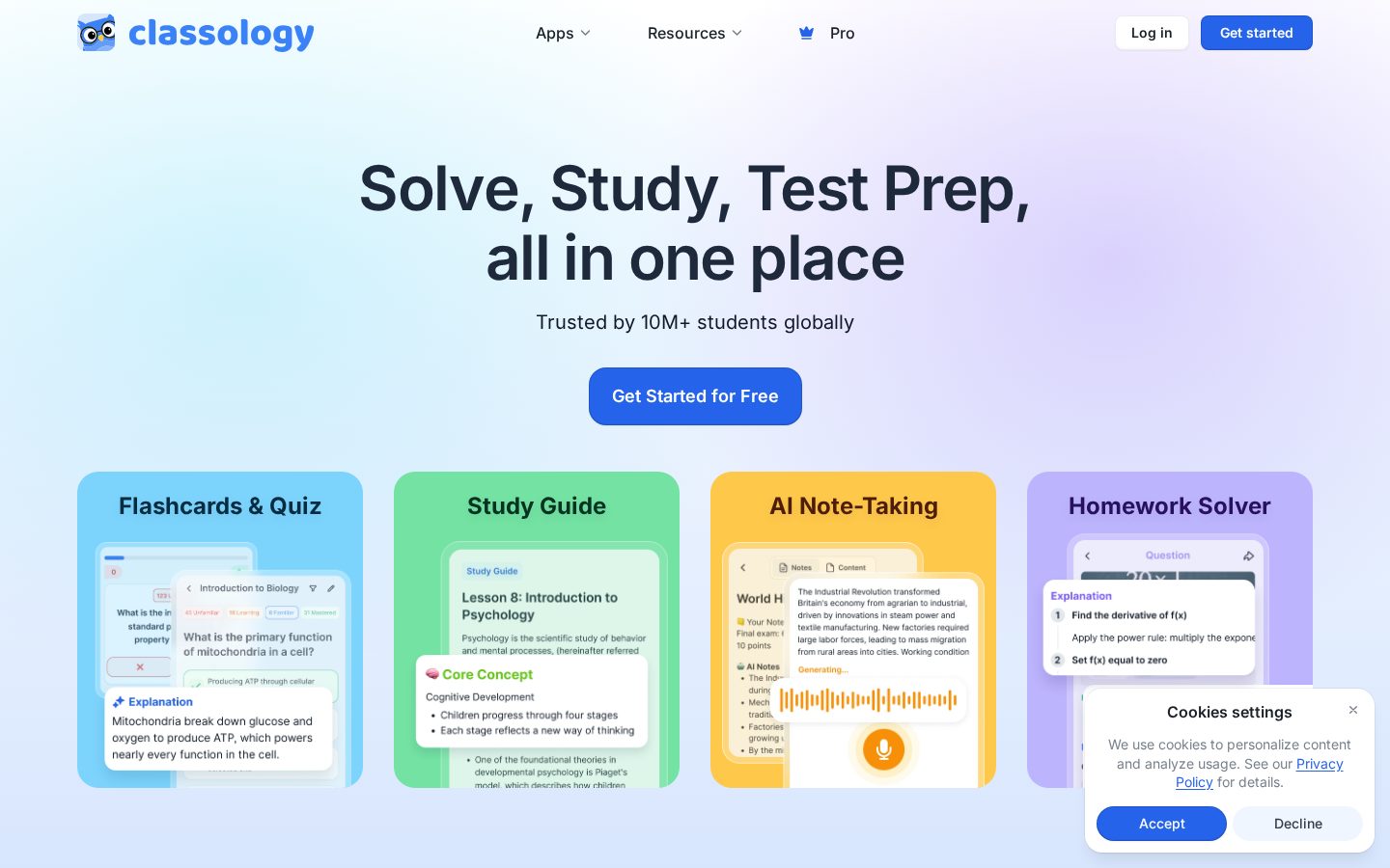 Classology Homepage