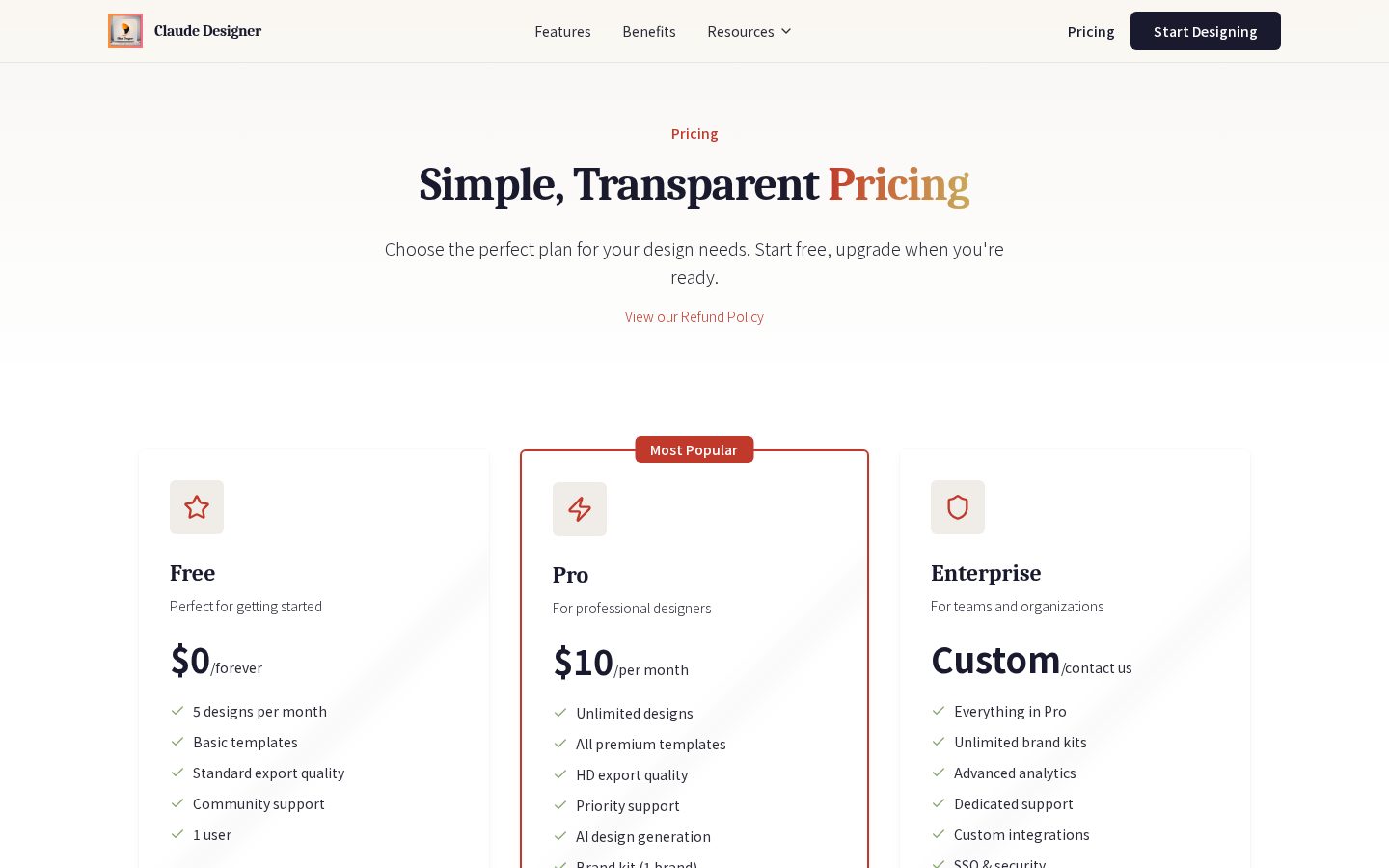 Claude Design Pricing