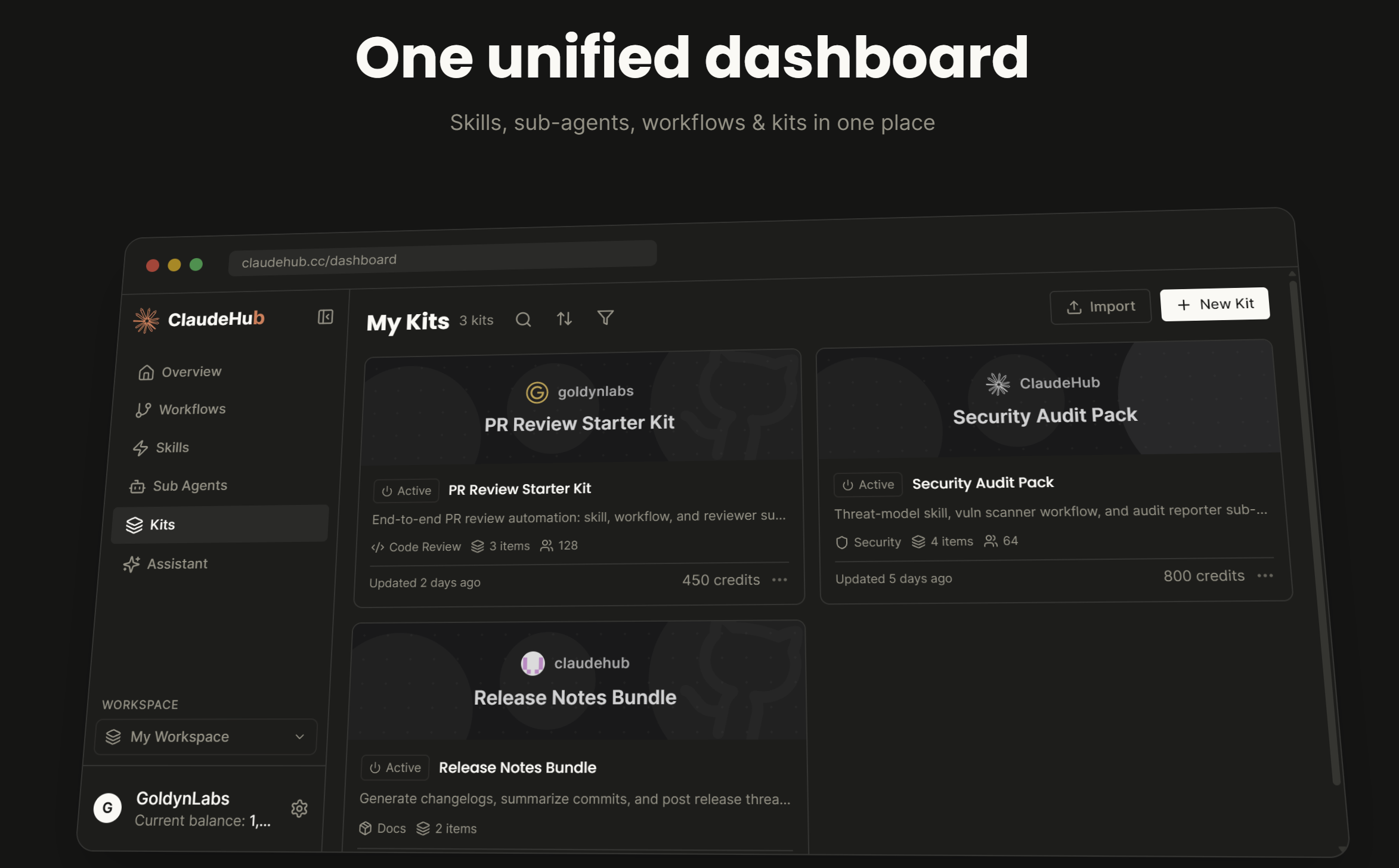 Homepage screenshot
