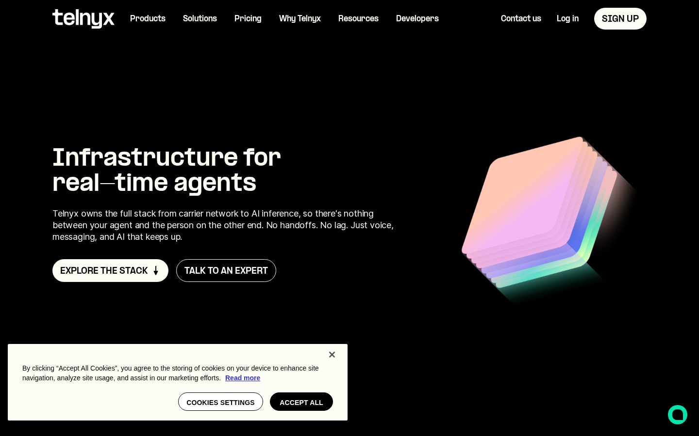 ClawdTalk Homepage