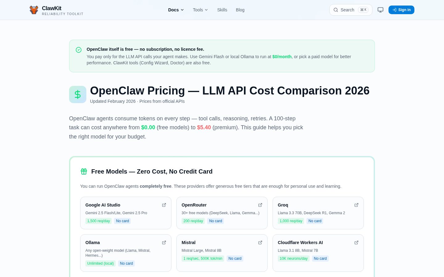 ClawKit Pricing