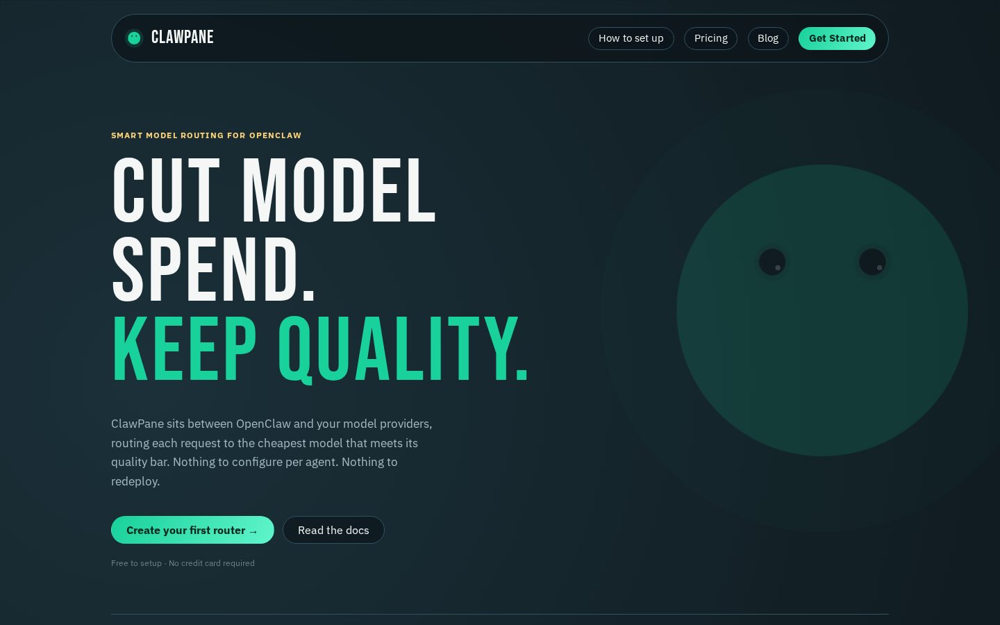 ClawPane Homepage