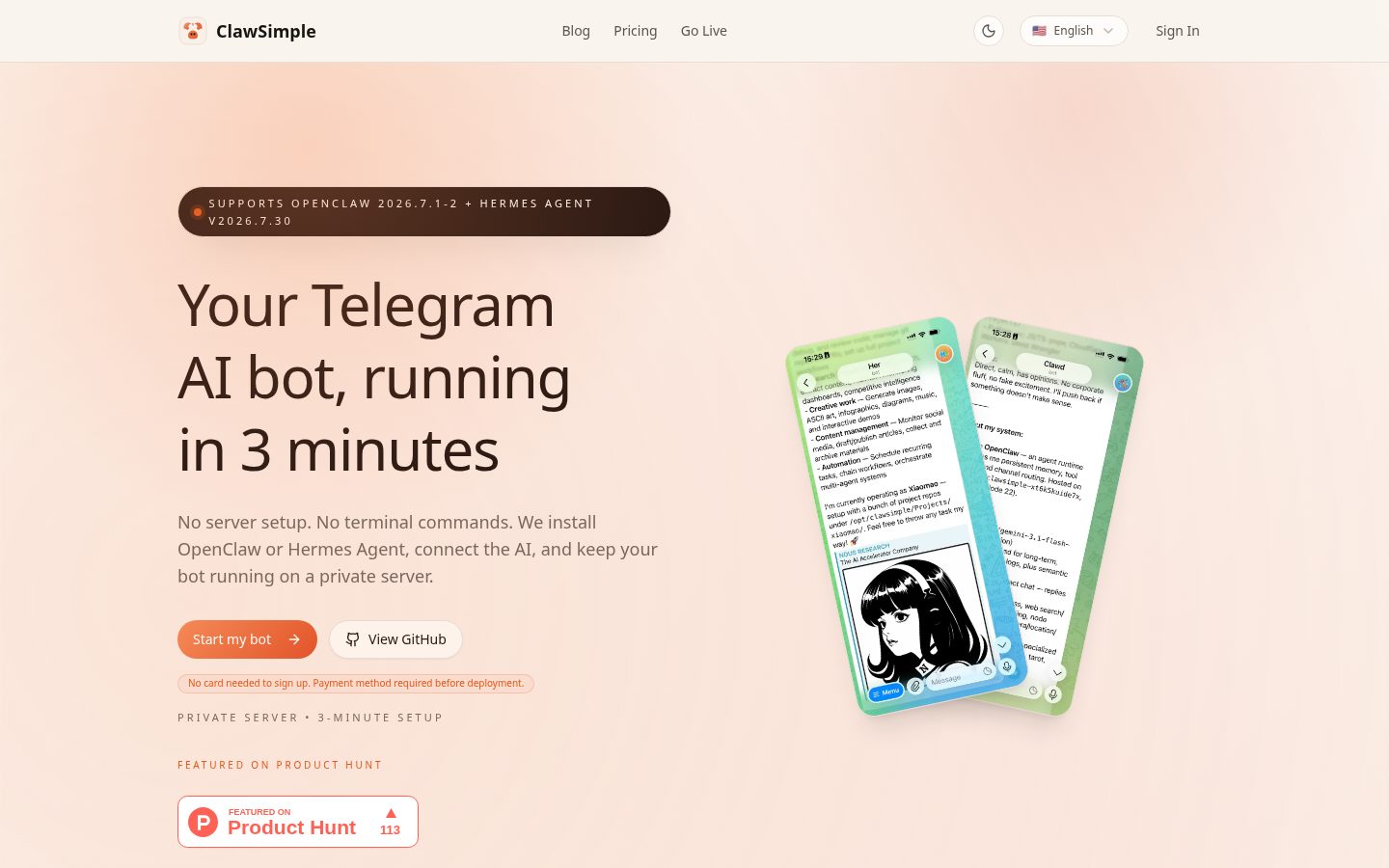 ClawSimple Homepage