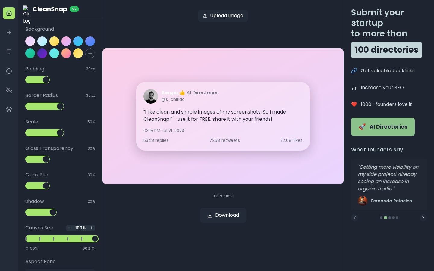 CleanSnap Homepage