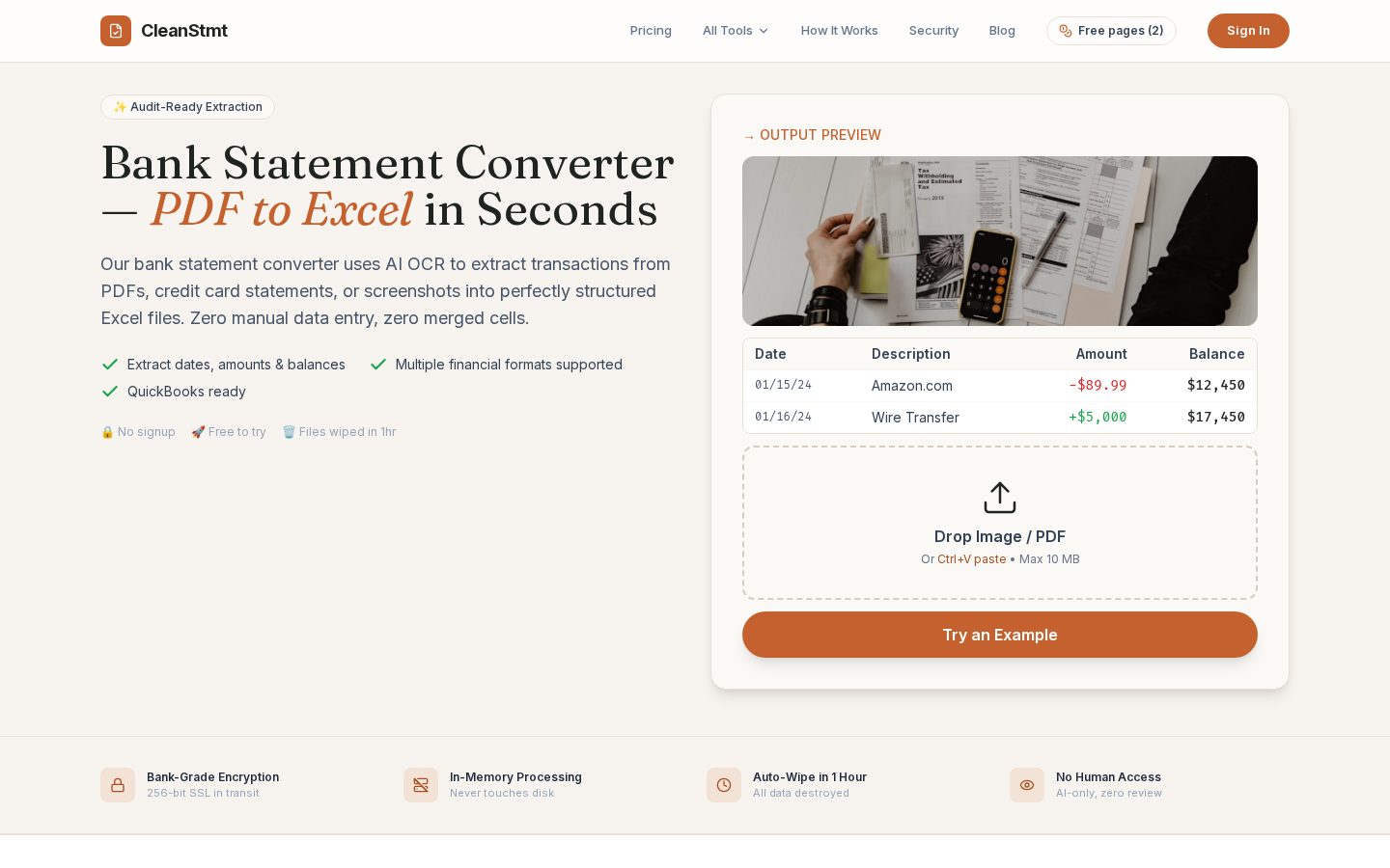 CleanStmt Homepage
