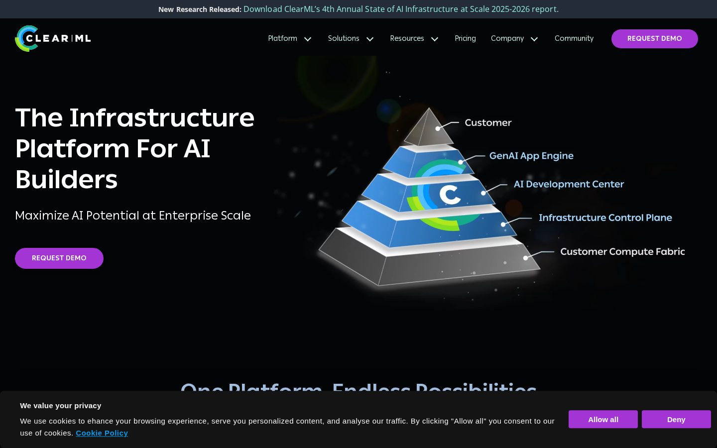 ClearML Homepage