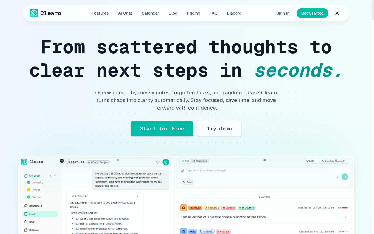 Homepage