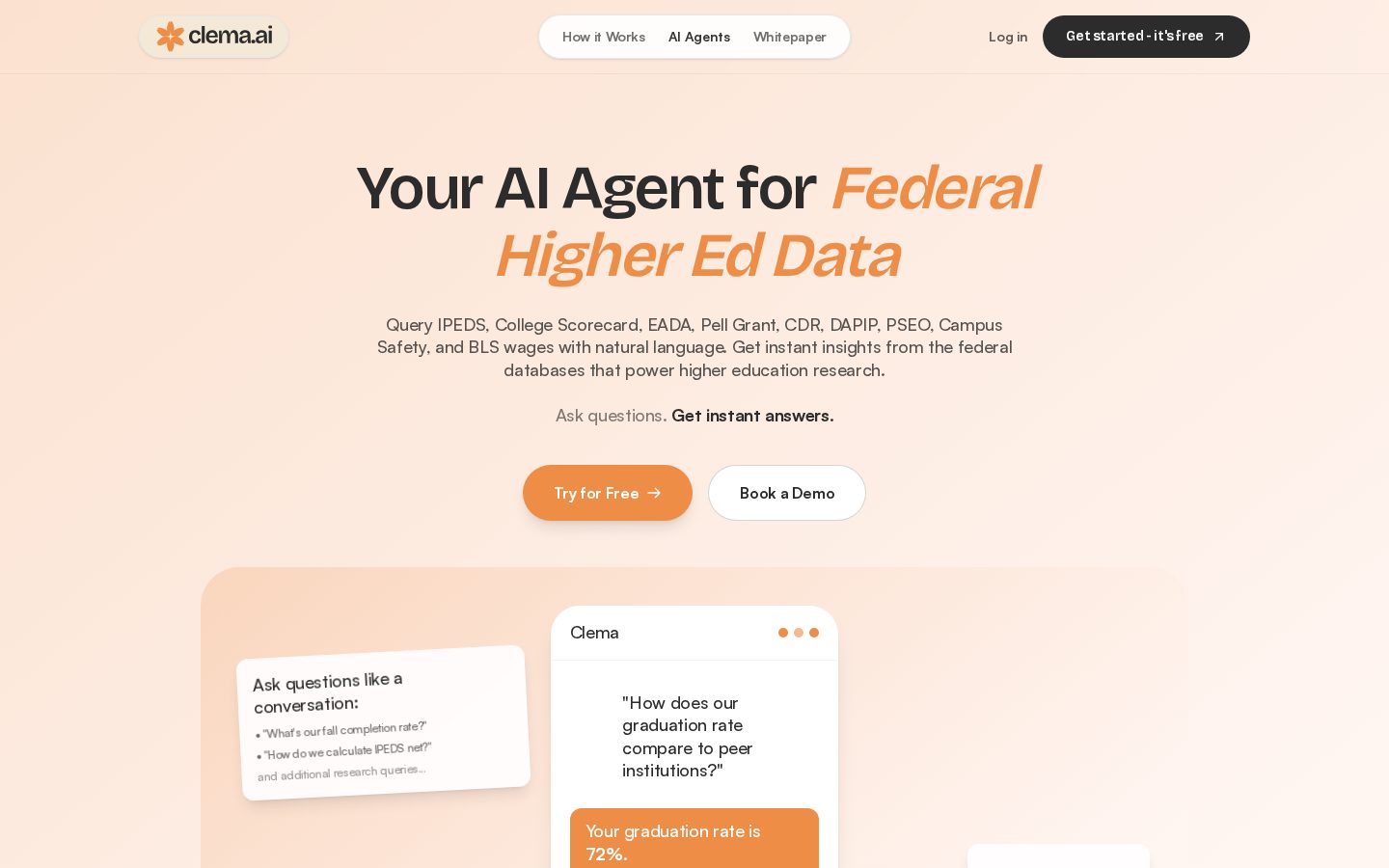 Clema Homepage