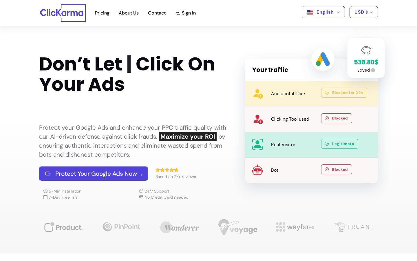 ClicKarma Homepage