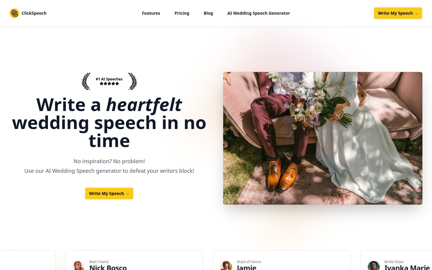 ClickSpeech Homepage