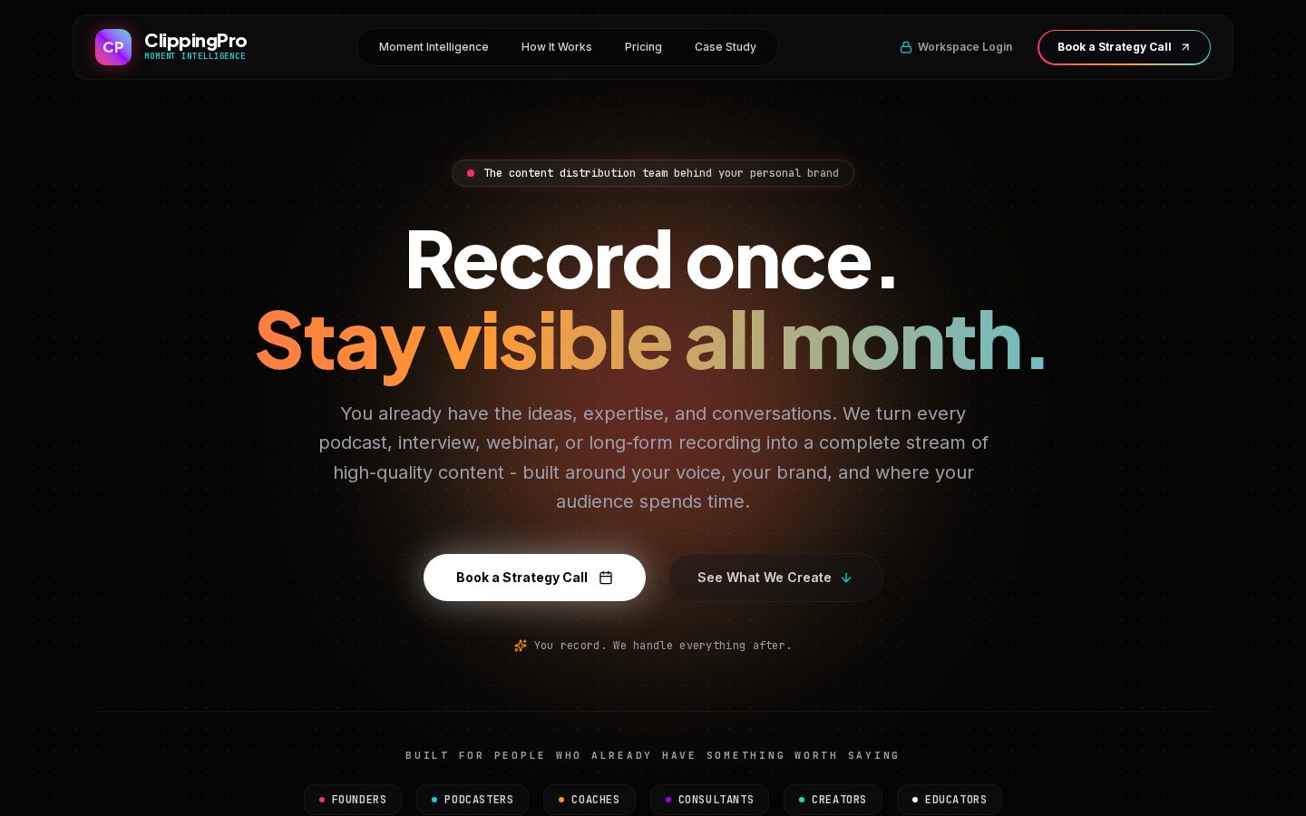 ClippingPro Homepage