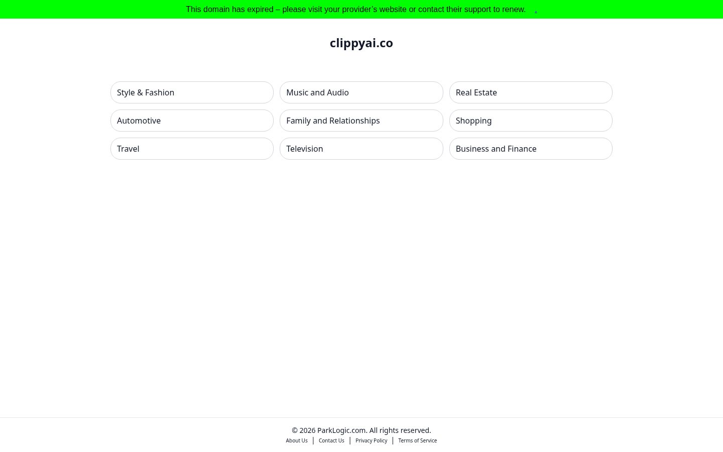 ClippyAI Homepage