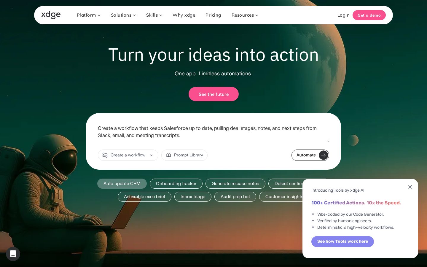 Clips by xdge.ai Homepage