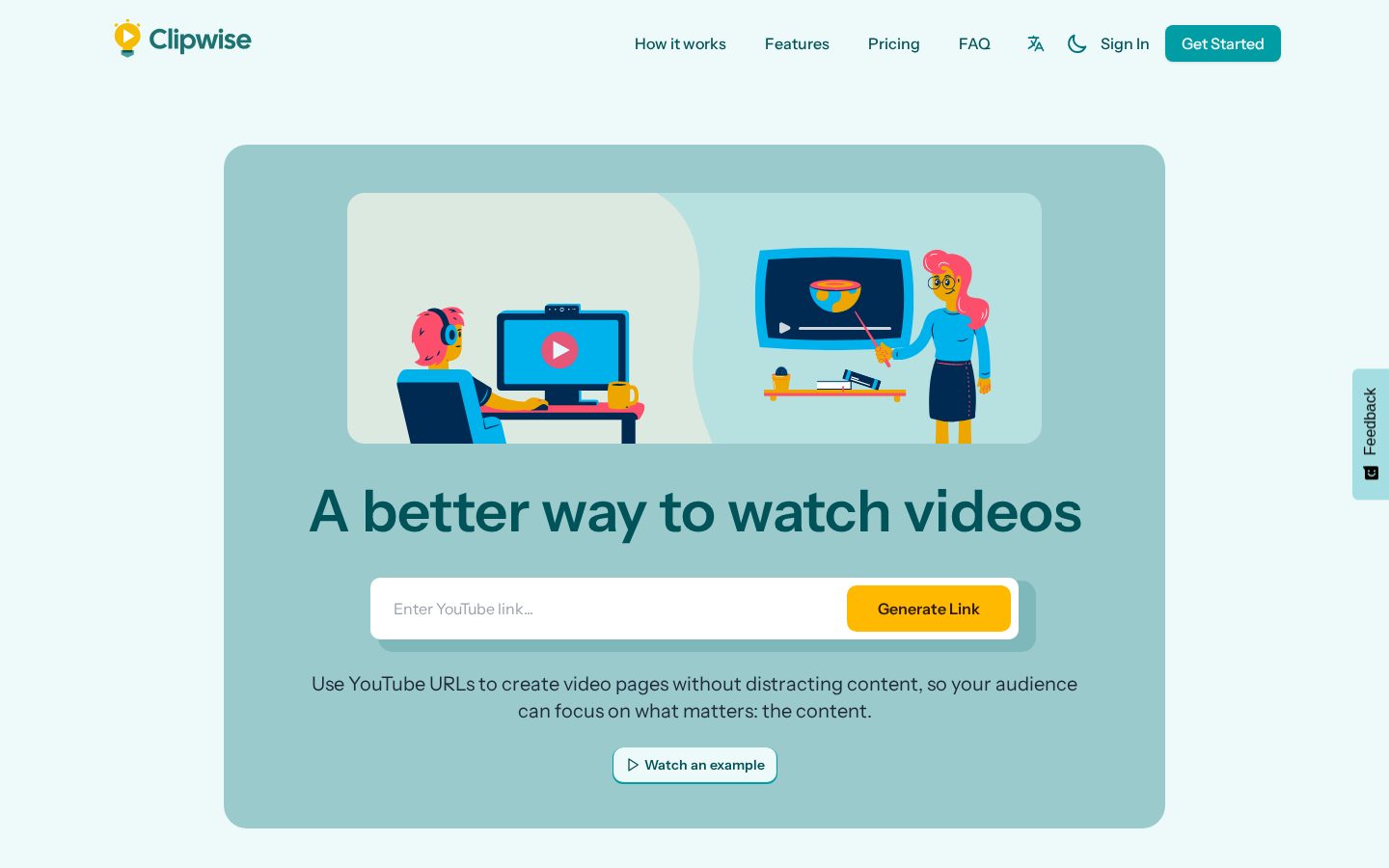 Clipwise Homepage